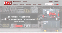 Desktop Screenshot of ironworkerllc.com